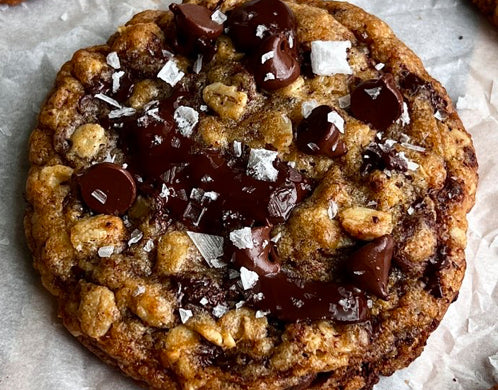 Brown Butter Banana Bread Oatmeal Chocolate Chip Cookies